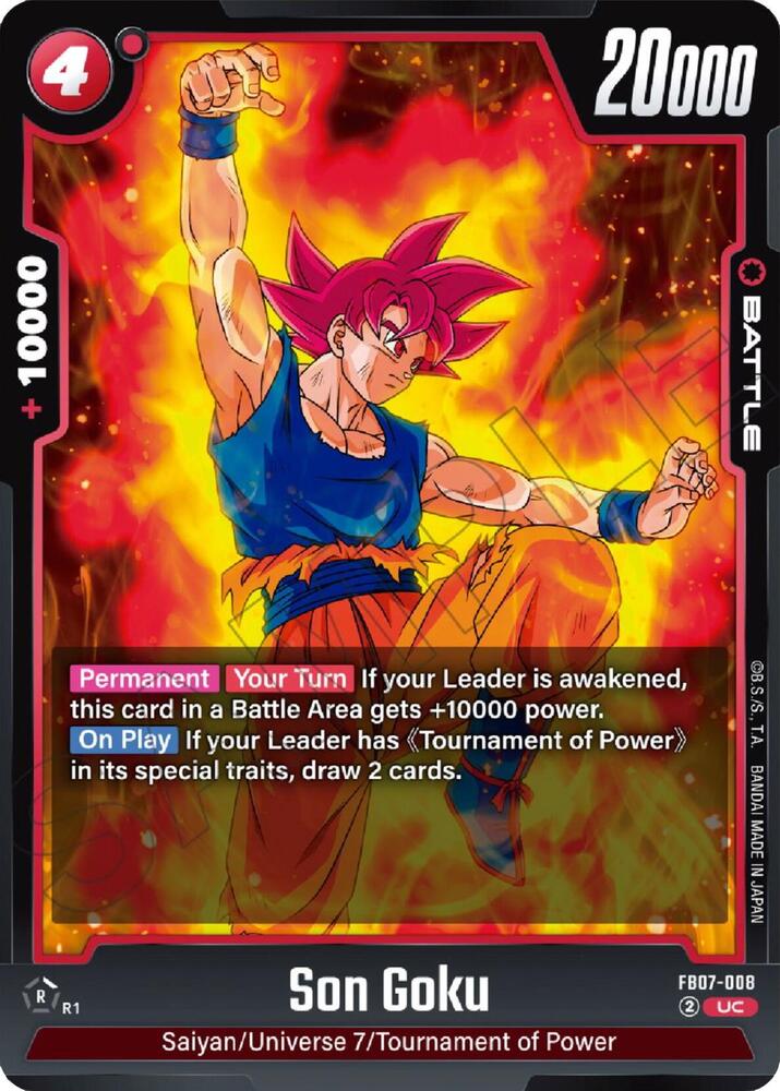 Son Goku - FB07-008, Wish For Shenron FB07-008