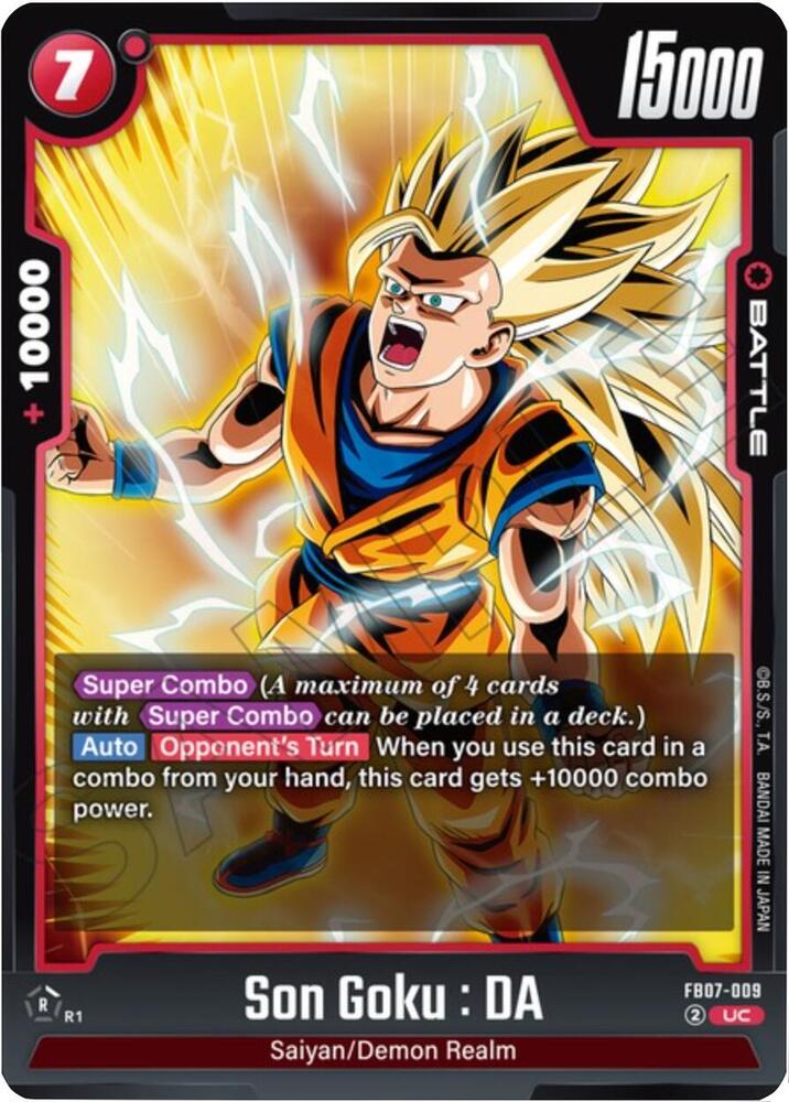 Son Goku : DA - FB07-009, Wish For Shenron FB07-009