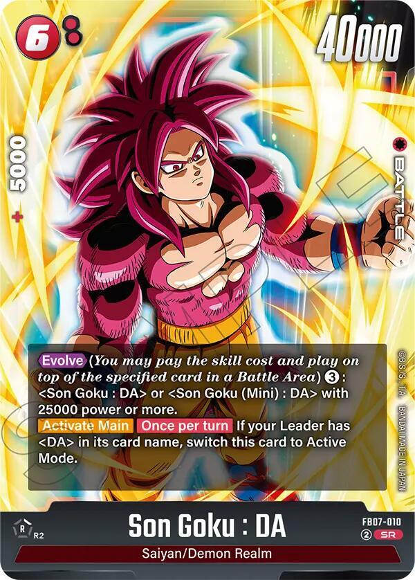 Son Goku : DA - FB07-010, Wish For Shenron FB07-010