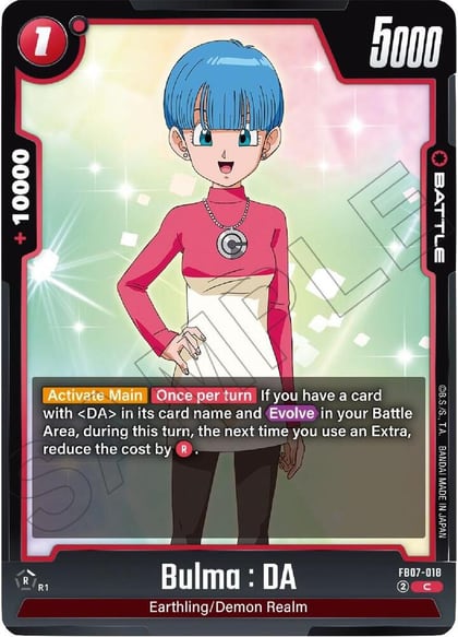 Bulma : DA, Wish For Shenron FB07-018