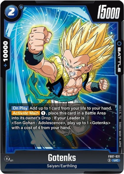 Gotenks, Wish For Shenron FB07-031