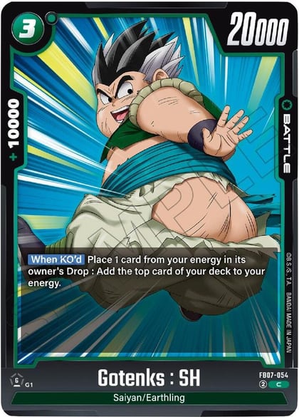 Gotenks : SH, Wish For Shenron FB07-054