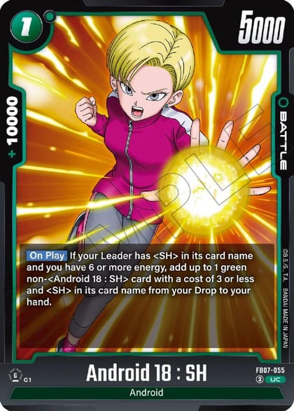 Android 18 : SH, Wish For Shenron FB07-055