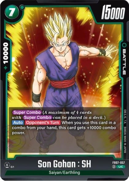 Son Gohan : SH - FB07-057, Wish For Shenron FB07-057