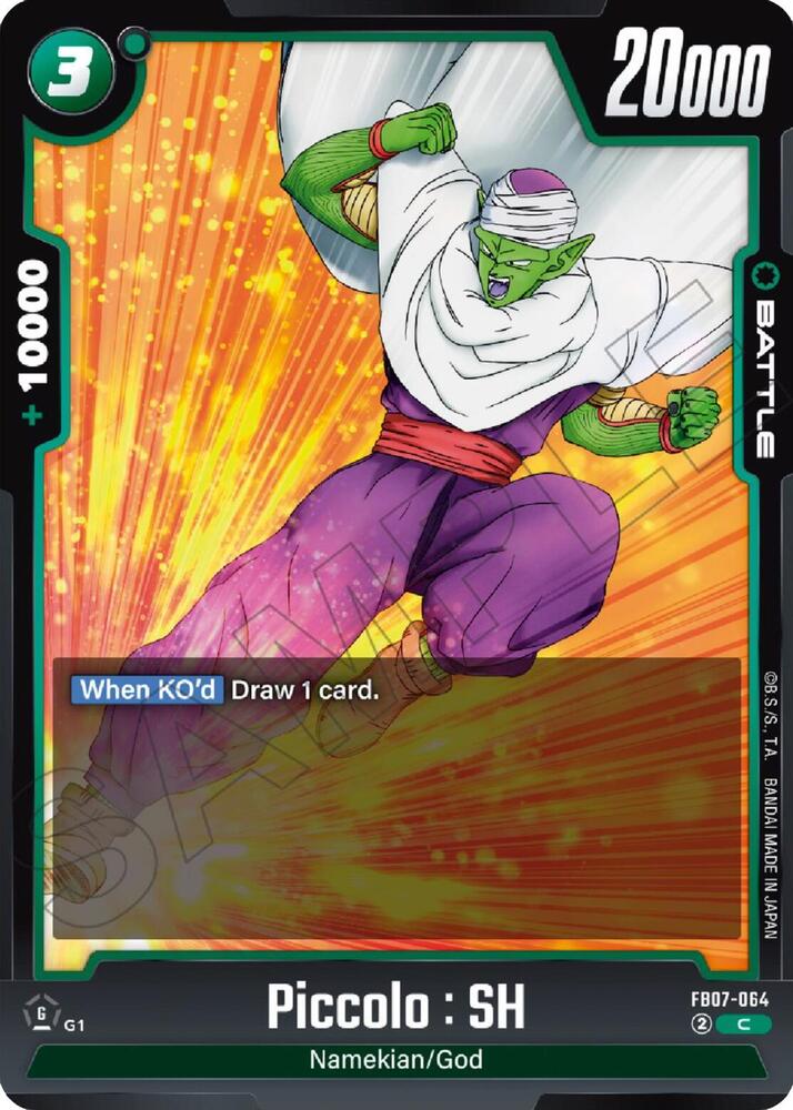 Piccolo : SH - FB07-064, Wish For Shenron FB07-064