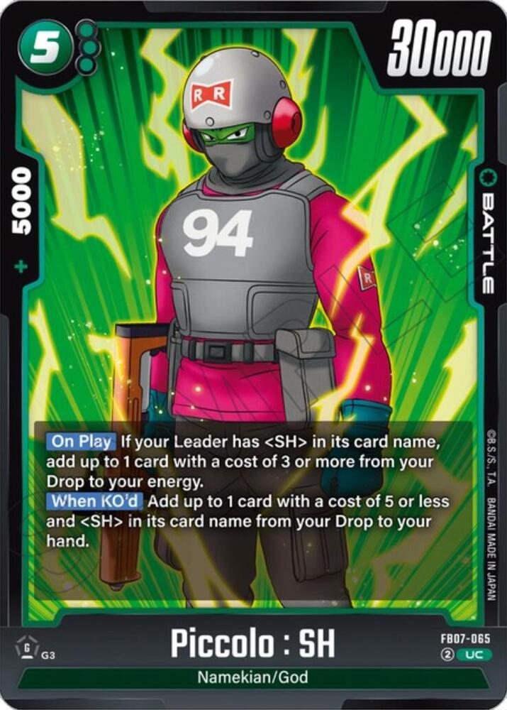 Piccolo : SH - FB07-065, Wish For Shenron FB07-065