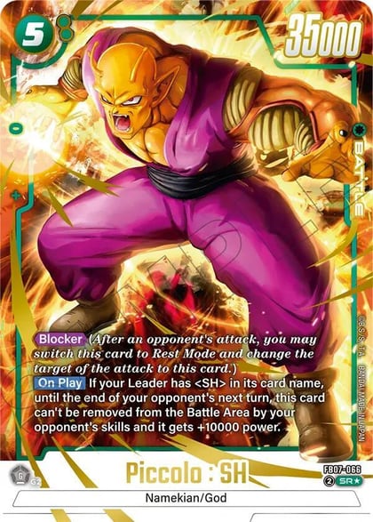 Piccolo : SH - FB07-066 (Alternate Art), Wish For Shenron FB07-066