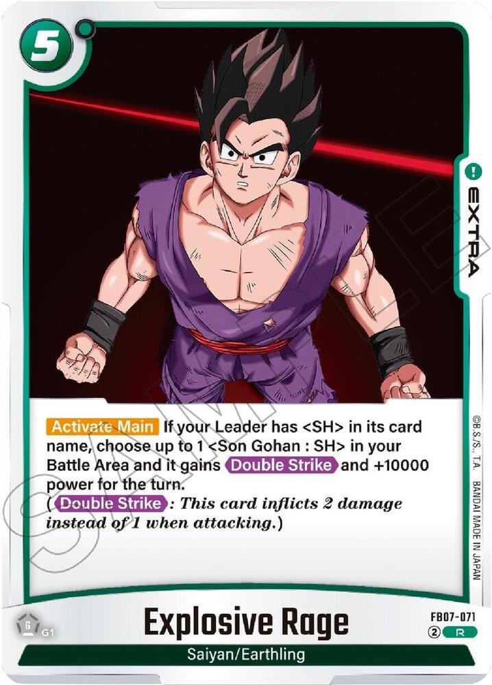 Explosive Rage, Wish For Shenron FB07-071