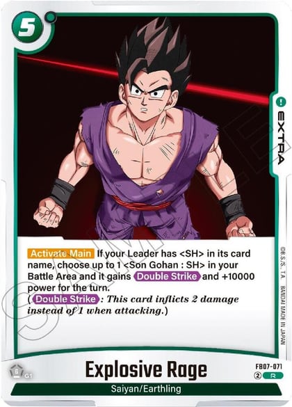 Explosive Rage, Wish For Shenron FB07-071
