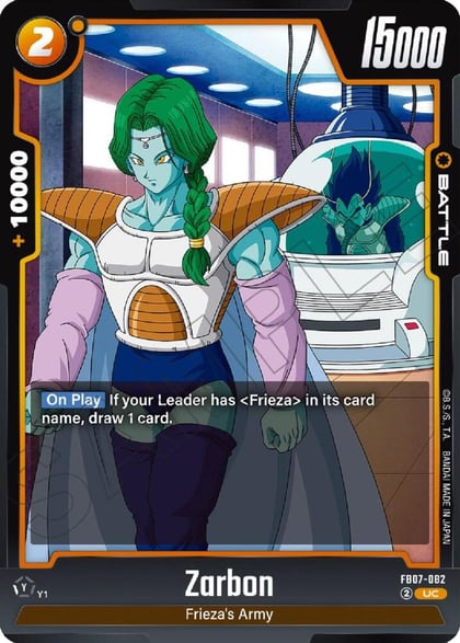 Zarbon, Wish For Shenron FB07-082