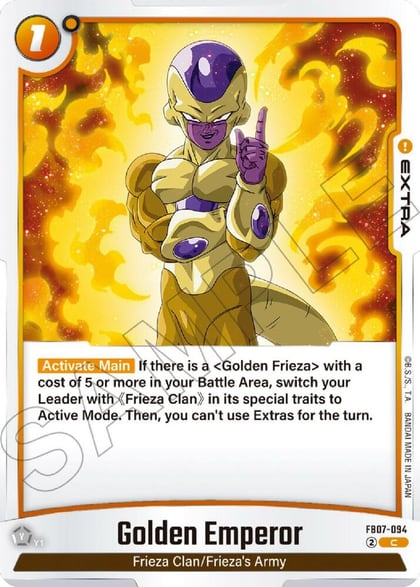 Golden Emperor, Wish For Shenron FB07-094