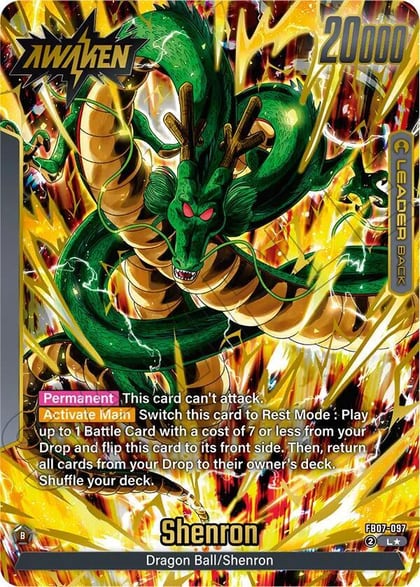 Dragon Ball // Shenron (Alternate Art), Wish For Shenron FB07-097