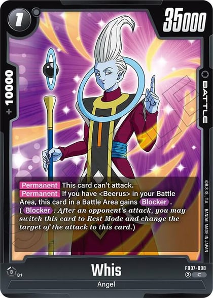 Whis, Wish For Shenron FB07-098