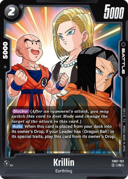 Krillin, Wish For Shenron FB07-103