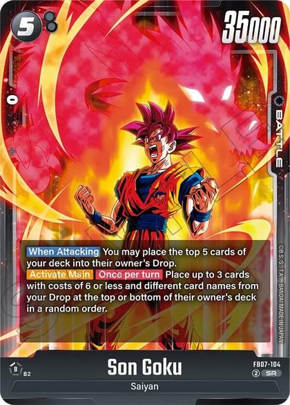 Son Goku - FB07-104, Wish For Shenron FB07-104