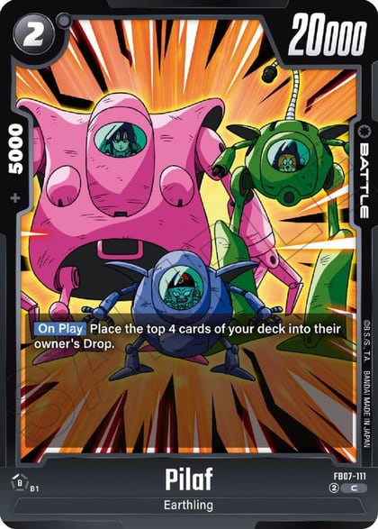Pilaf, Wish For Shenron FB07-111