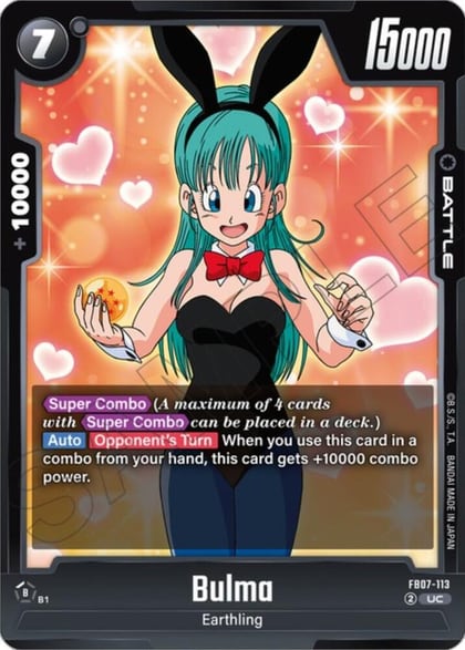 Bulma - FB07-113, Wish For Shenron FB07-113
