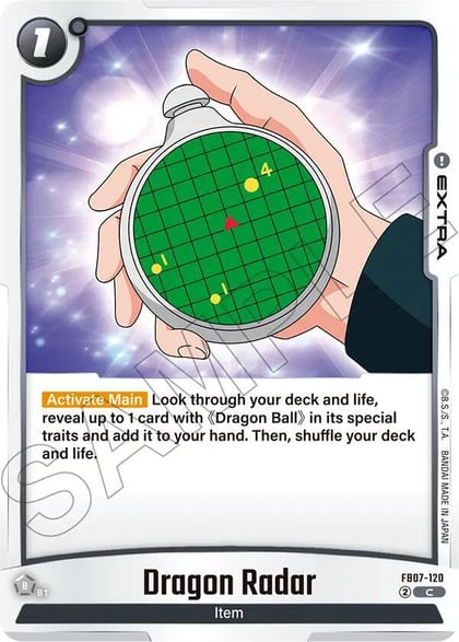 Dragon Radar, Wish For Shenron FB07-120
