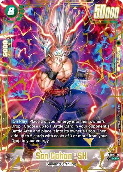 Son Gohan : SH - FB07-121 (Alternate Art), Wish For Shenron FB07-121