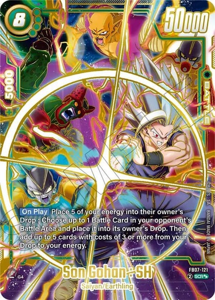 Son Gohan : SH - FB07-121 (Super Alternate Art), Wish For Shenron FB07-121