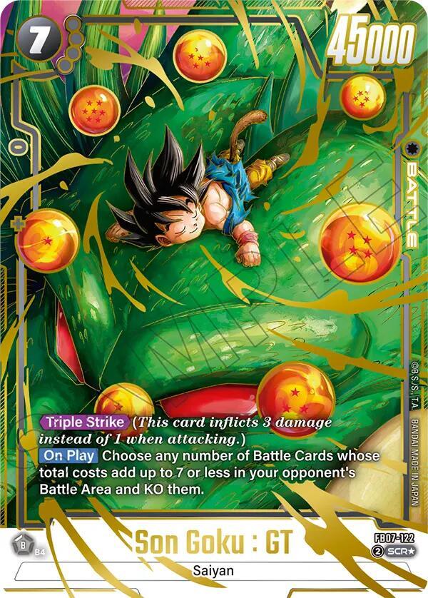 Son Goku : GT - FB07-122 (Alternate Art), Wish For Shenron FB07-122