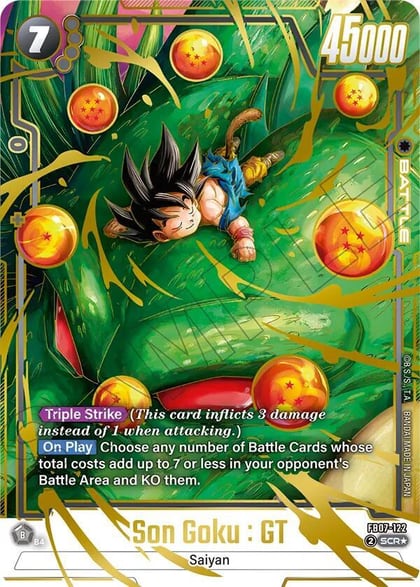Son Goku : GT - FB07-122 (Alternate Art), Wish For Shenron FB07-122