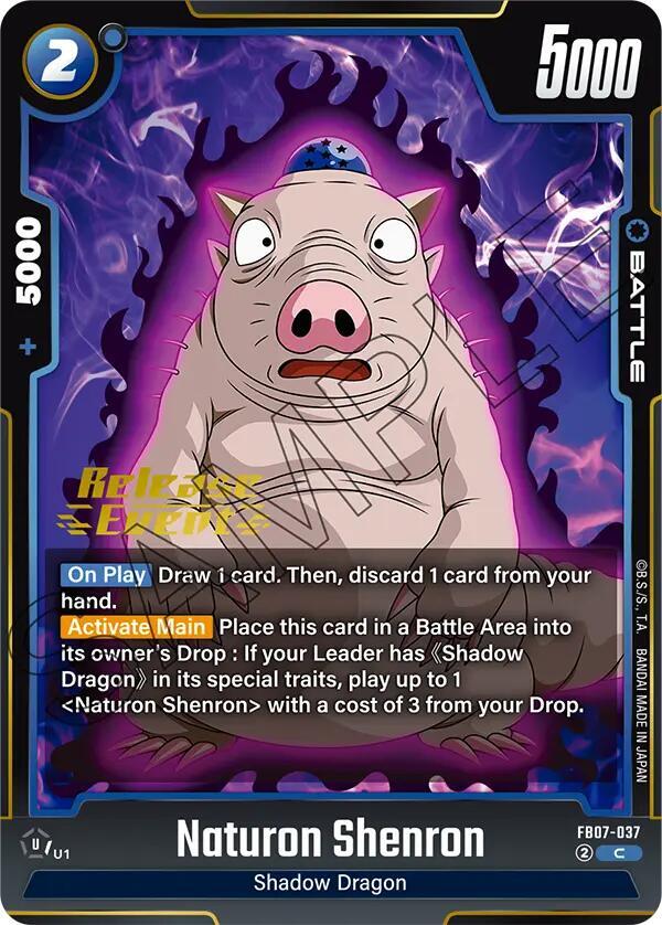 Naturon Shenron - FB07-037, Wish For Shenron Release Event Cards FB07-037