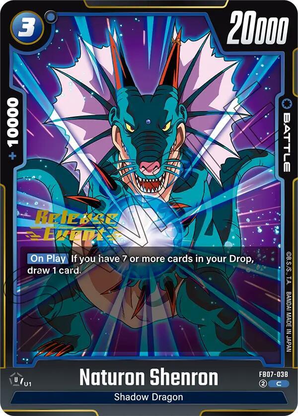 Naturon Shenron - FB07-038, Wish For Shenron Release Event Cards FB07-038