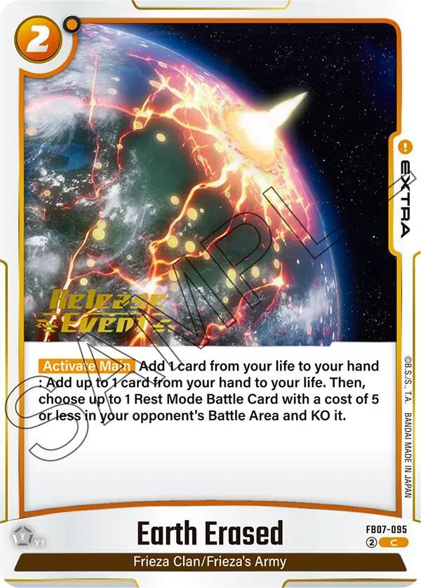 Earth Erased, Wish For Shenron Release Event Cards FB07-095