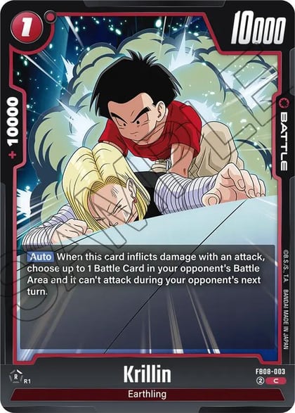 Krillin - FB08-003, Saiyan's Pride FB08-003