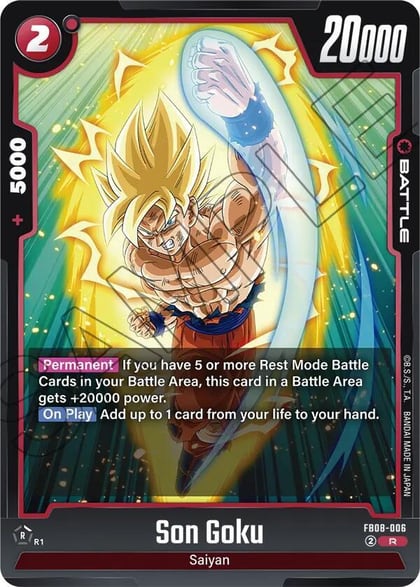 Son Goku - FB08-006, Saiyan's Pride FB08-006