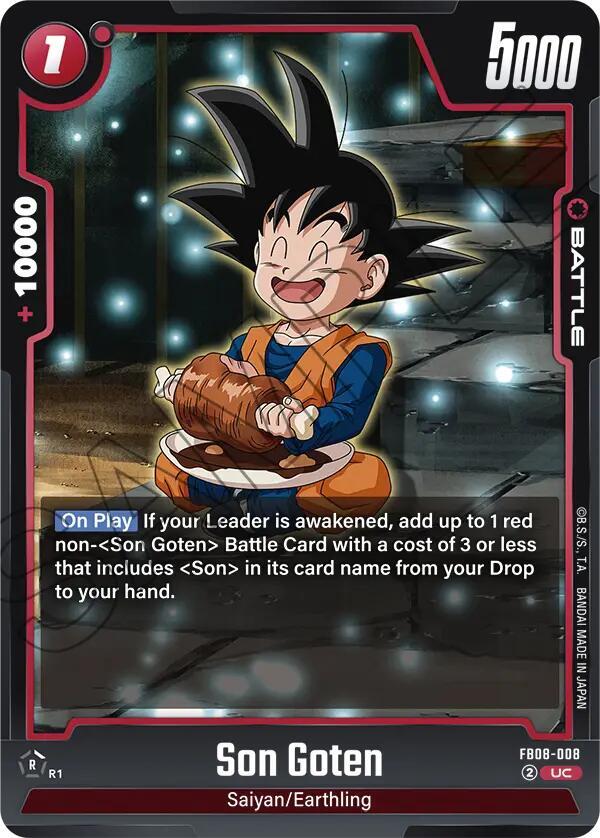 Son Goten - FB08-008, Saiyan's Pride FB08-008