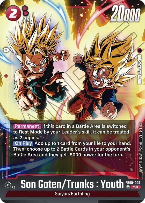 Son Goten/Trunks : Youth, Saiyan's Pride FB08-009