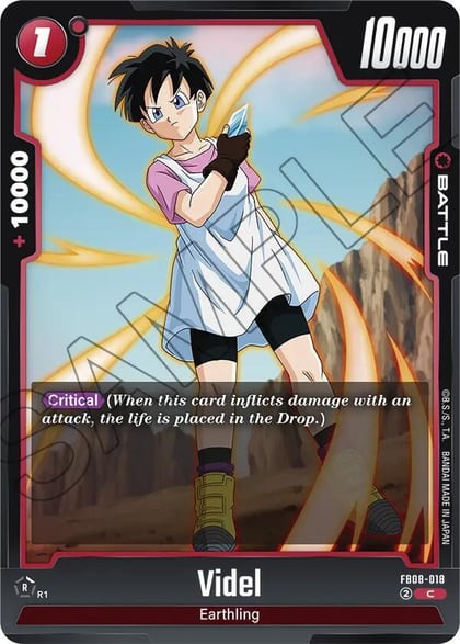 Videl - FB08-018, Saiyan's Pride FB08-018