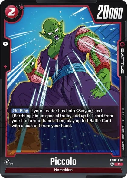 Piccolo - FB08-020, Saiyan's Pride FB08-020