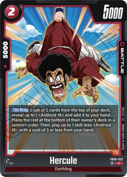 Hercule, Saiyan's Pride FB08-023