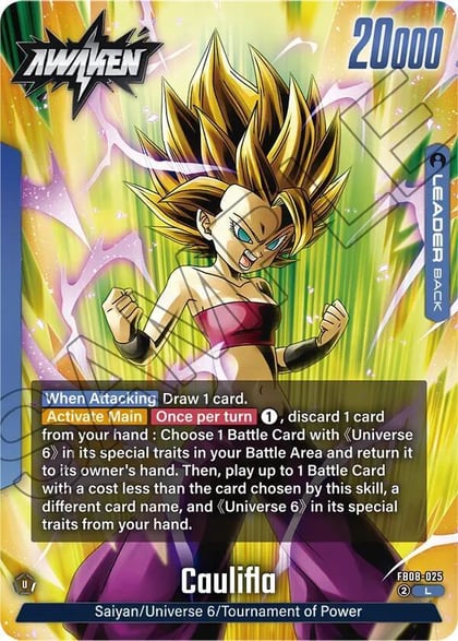 Caulifla - FB08-025, Saiyan's Pride FB08-025