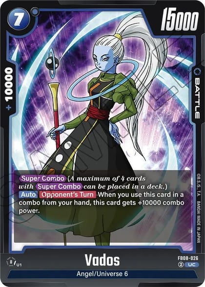 Vados, Saiyan's Pride FB08-026