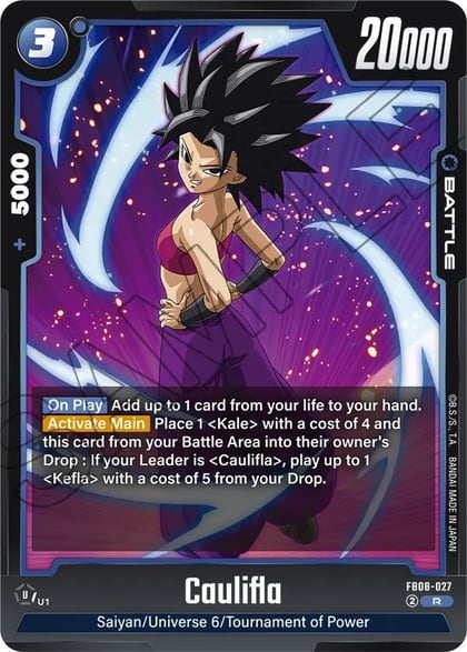 Caulifla - FB08-027, Saiyan's Pride FB08-027