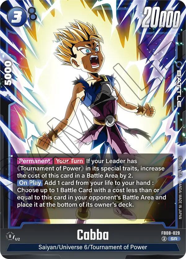 Cabba - FB08-029, Saiyan's Pride FB08-029