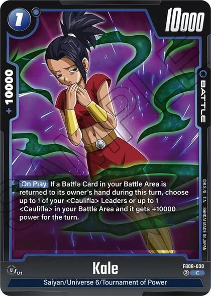 Kale - FB08-030, Saiyan's Pride FB08-030