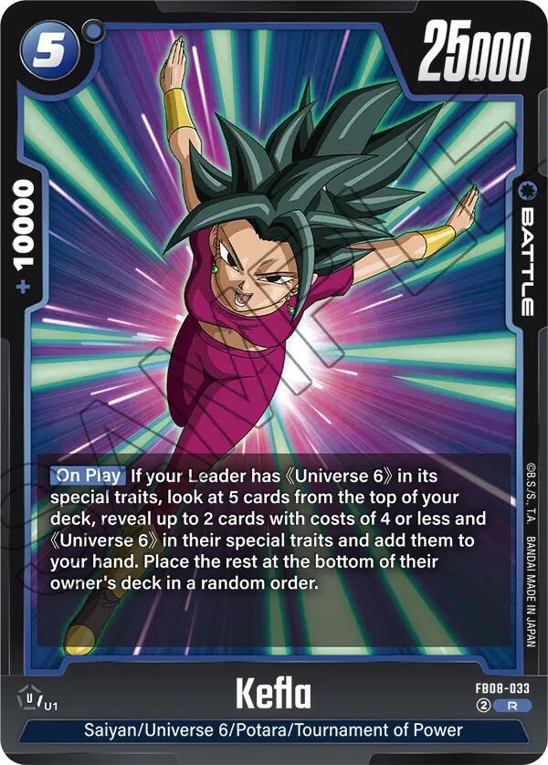 Kefla - FB08-033, Saiyan's Pride FB08-033