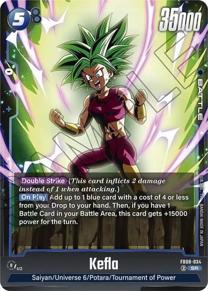 Kefla - FB08-034, Saiyan's Pride FB08-034
