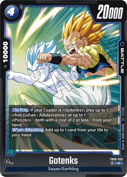 Gotenks, Saiyan's Pride FB08-035