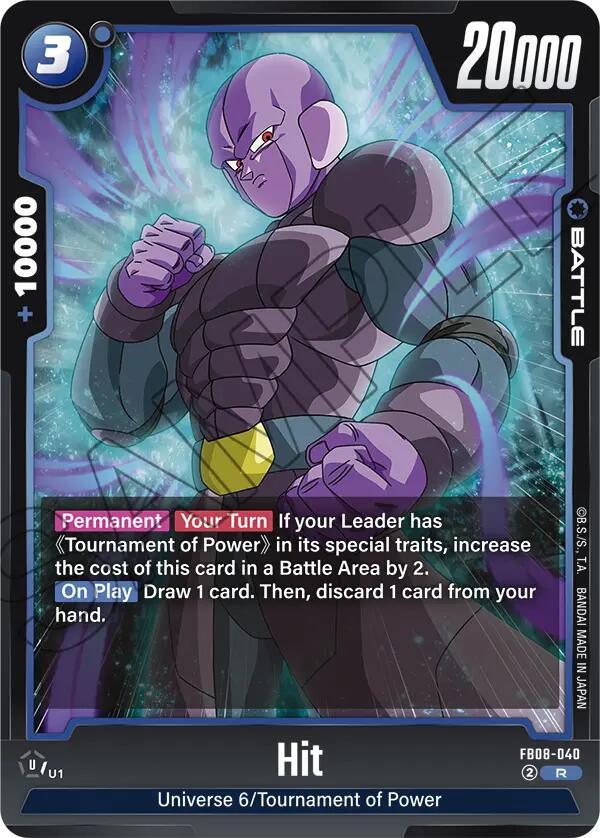 Hit, Saiyan's Pride FB08-040