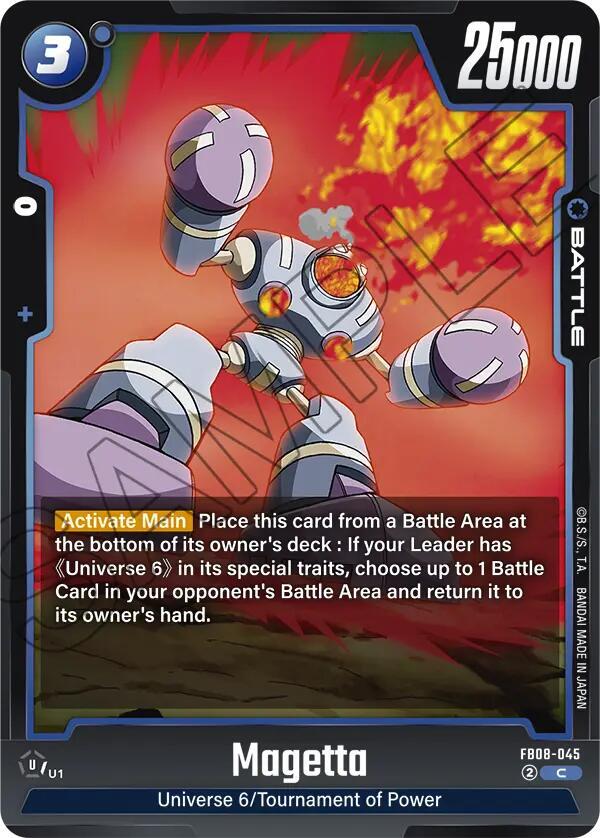 Magetta, Saiyan's Pride FB08-045
