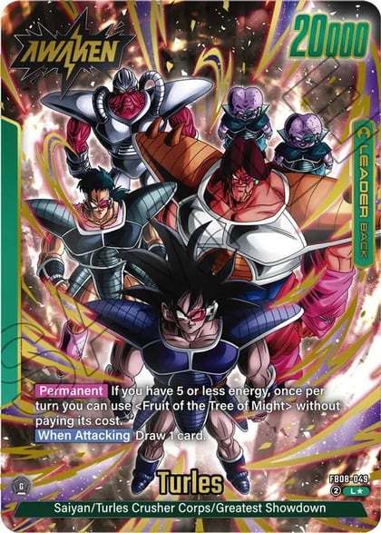 Turles - FB08-049 (Alternate Art), Saiyan's Pride FB08-049