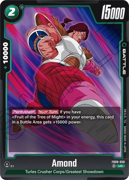 Amond, Saiyan's Pride FB08-050