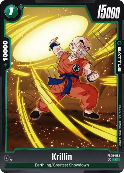 Krillin - FB08-053, Saiyan's Pride FB08-053
