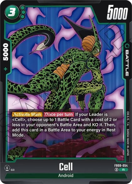 Cell, Saiyan's Pride FB08-054